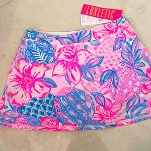 Girls Lilly Pulitzer Luxletic Skort size L Mew with tags